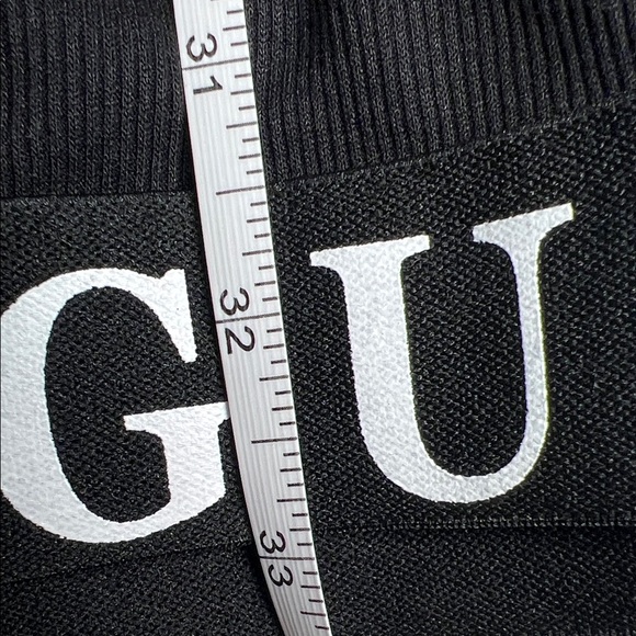 GUESS Black Short Sleeve dress size L - Picture 5 of 7